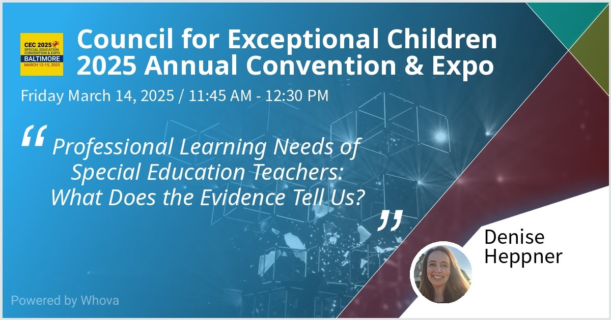 Excited to represent the Saskatchewan Teachers' Federation and the STF Professional Learning team at the Council for Exceptional Children 2025 Annual Convention in Baltimore next month! 💕 <a href="/STFLearning/">STF Professional Learning</a> <a href="/SaskTeachersFed/">Saskatchewan Teachers' Federation</a>
