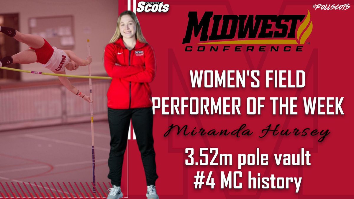Monmouth Athletics (@mcfightingscots) on Twitter photo Two more MWC awards for <a href="/ScotsTFXC/">Monmouth T&F/XC</a> this week: congrats to Shane and Miranda on their successful weekends! #RollScots Two more MWC awards for <a href="/ScotsTFXC/">Monmouth T&F/XC</a> this week: congrats to Shane and Miranda on their successful weekends! #RollScots