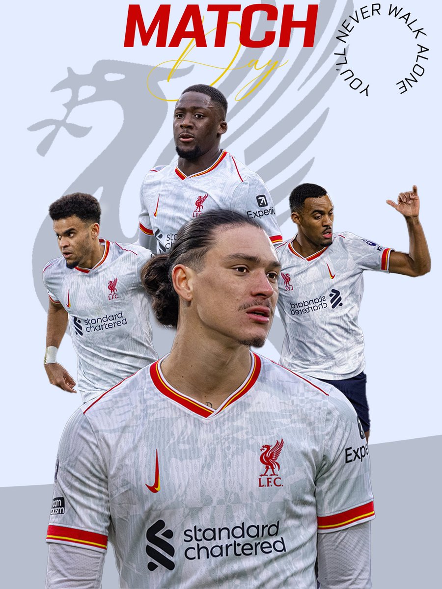 LFC_Alf07's tweet photo. MATCHDAY ⚪️🔴

A win today could put us 10 points clear https://t.co/0JnLu7zq6J