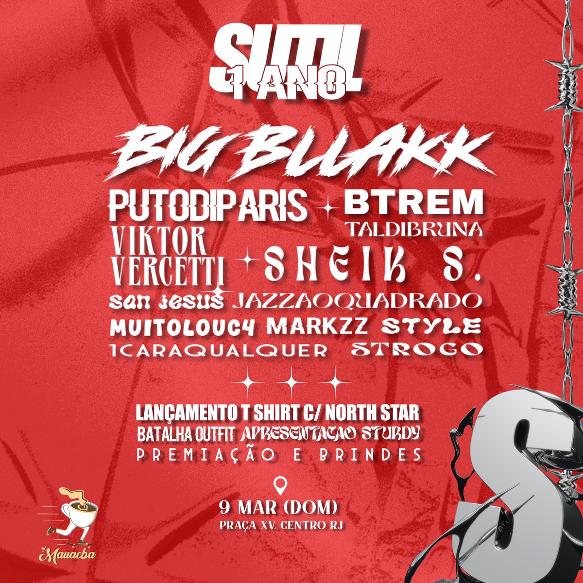 sutilTV's tweet photo. 1 ANO DA SÚTIL TV

PASSANDO PRA CONVIDAR TODO MUNDO PRA ESSA BAGUNÇA DA MÍDIA MAIS BRABA DO RJ, TEMOS ENCONTRO MARCADO?

DIA 9 DE MARÇO - PRAÇA XV - AS 12:30 ATÉ 00:30 https://t.co/3h6wqOernj