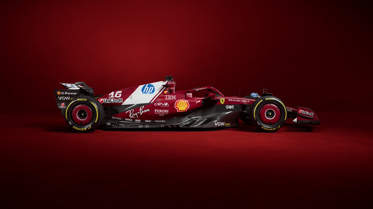 FerrariF1FRA's tweet photo. 🔴 OFFICIEL : FERRARI DÉVOILE LES IMAGES DE LA SF-25 !

- 7ème voiture de Charles Leclerc 
- 1ère voiture de Lewis Hamilton 

La nouvelle ère commence. https://t.co/gVZTlOkRKj