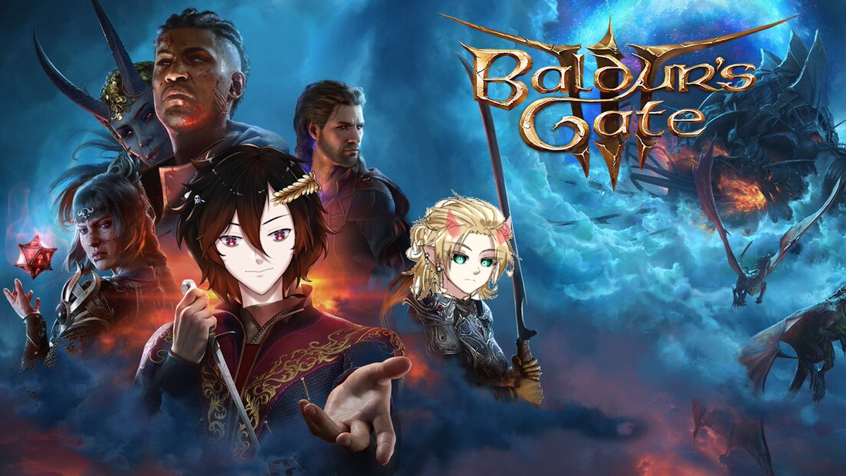 ☠️Stream Alert☠️
Last time involved alot of resets... Ill remember to save this time, promise. This time we will hopefully move into the story! ⚔️🧌 So yea join <a href="/LumiereVtuber/">Lumiere| Elf Demigod|</a> and I @ 6:00pm EST for Baldur's Gate 3

#Vtuber | #ENVtuber | #VtuberUprsing