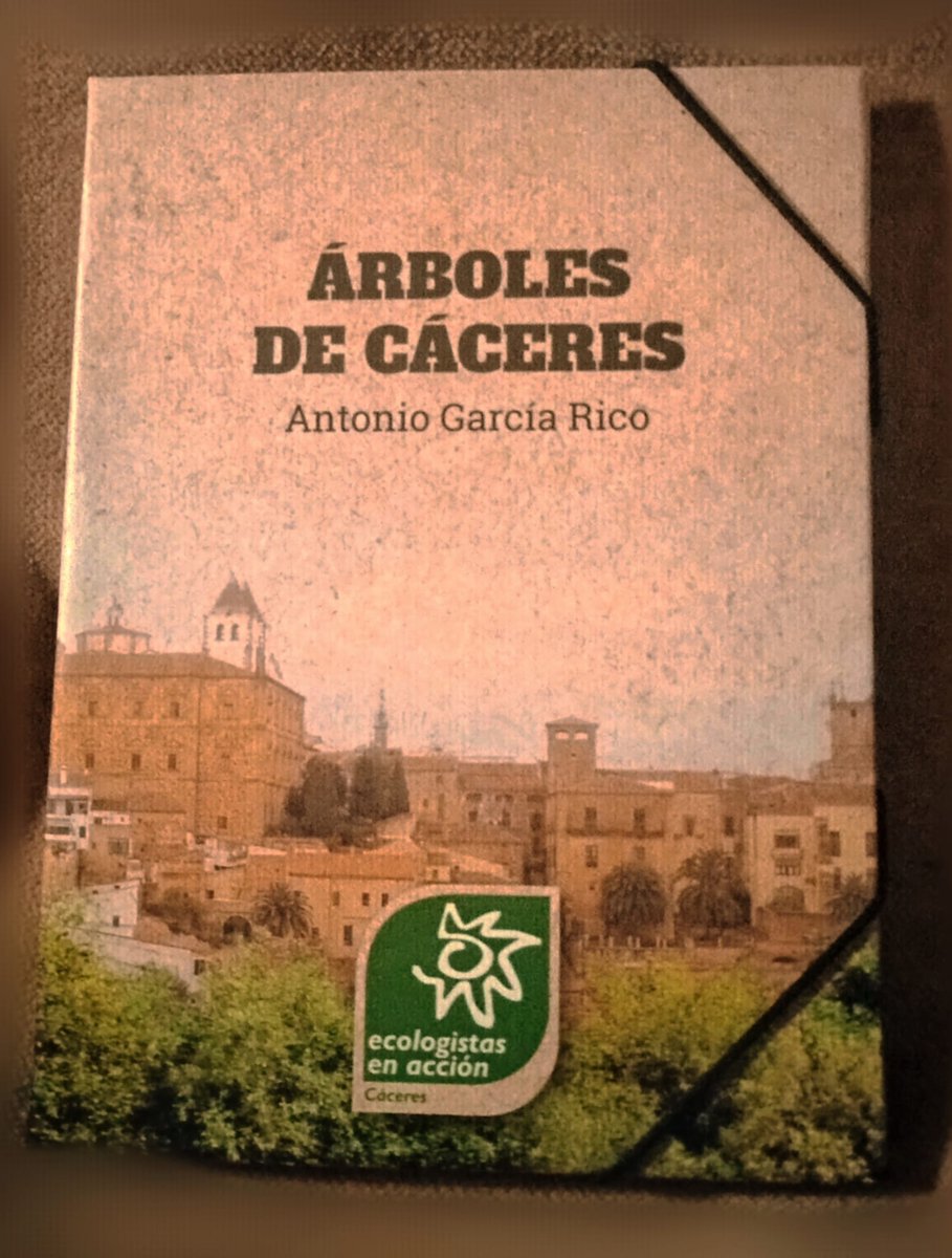 Biblioteca Pública de Cáceres: Presentación de las guías “Árboles notables, singulares y destacados”, de Antonio Rico. 🌳🌲
Jueves 20 febrero 19:00 - 21:00
Introducción con la charla "Árboles.El arbolado urbano", de Carmen Sánchez, coordinadora de Ecologistas en Acción Mingorria.