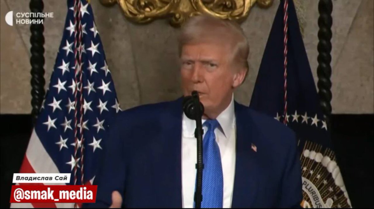 smak__media's tweet photo. ⚡️Трамп дав велику пресконференцію

Головне:

• Я русский

• Я иду до конца

• Я русский

• Моя кровь от отца

• Я русский

• И мне повезло

• Я русский 

• Всему миру на зло https://t.co/88RKCTmGYe