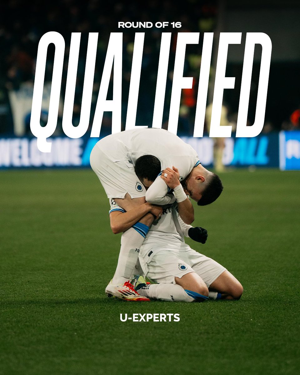 HISTORY! 🔵⚫️ 𝐑𝐨𝐮𝐧𝐝 𝐨𝐟 𝟏𝟔, here we comeee! 😍❤️‍🔥 #ATACLU #UCL #PlayForUnforgettable