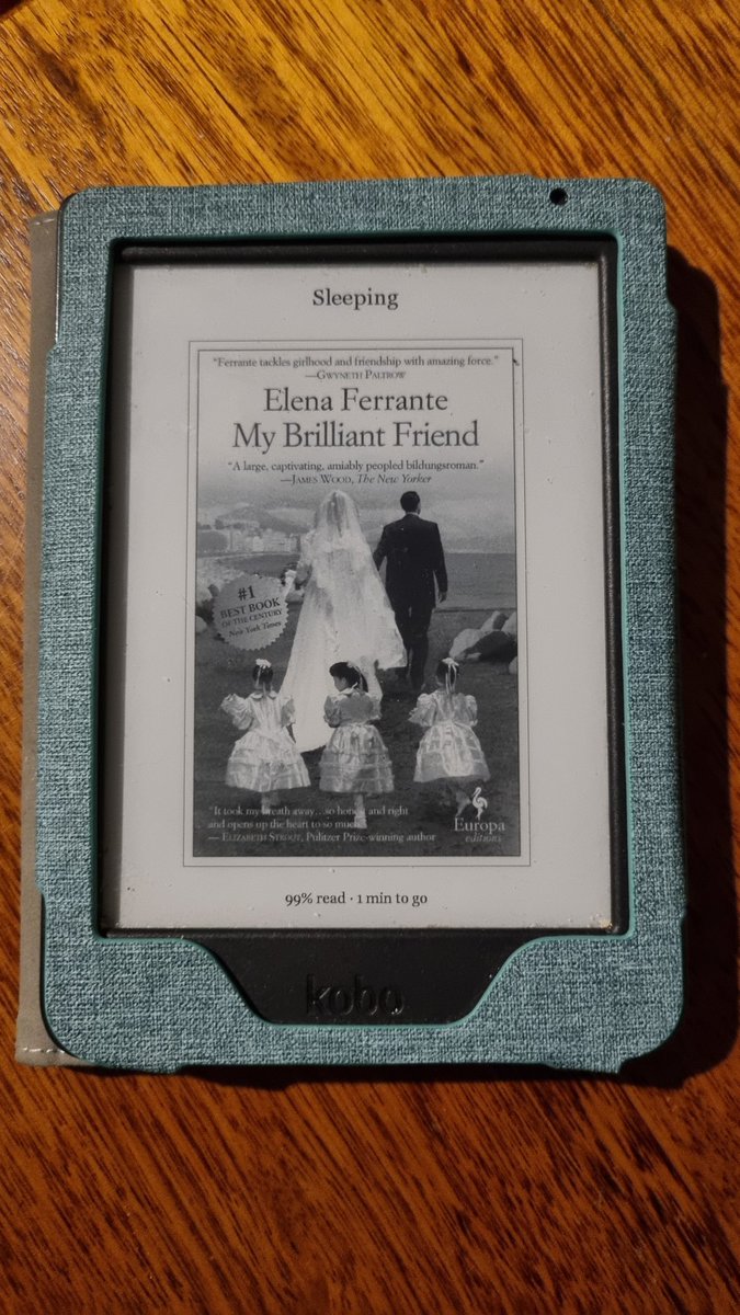 Nicky V-Mitchell (@nickyvmitch) on Twitter photo Book 12, 2025: my Brilliant Friend by Elena Ferrante. #1 on the <a href="/nytimes/">The New York Times</a> books of the 21st century but it was not for me. Too many characters and ones with multiple names, no real plot other than an adolescent girl obsessed with her, possibly undeserving, friend. 4ish stars Book 12, 2025: my Brilliant Friend by Elena Ferrante. #1 on the <a href="/nytimes/">The New York Times</a> books of the 21st century but it was not for me. Too many characters and ones with multiple names, no real plot other than an adolescent girl obsessed with her, possibly undeserving, friend. 4ish stars