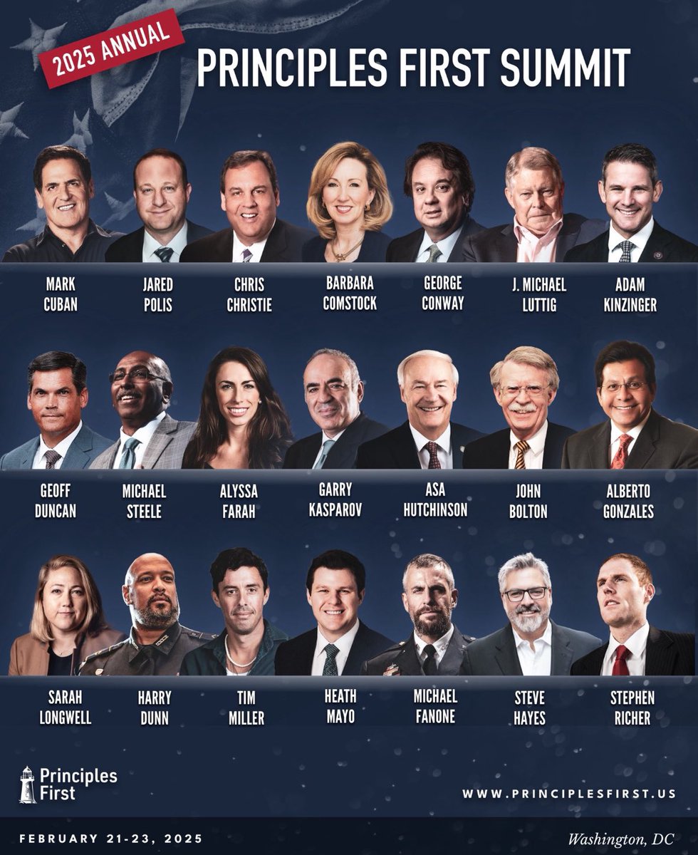 Emotional reactions are the traps that keep you chained to your enemy’s power… 

🍻Cheers to all those rookie MAGA staffers reacting to the Principles First summit lineup. 🤣

Truth hurts sometimes. 💥