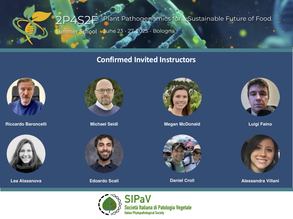 @riccardobaroncelli.bsky.social (@r_baroncelli) on Twitter photo 📢Exciting News!
The Plant PathoGenomics Summer School is Live ✨
If you’re an early-career researcher passionate about plant pathology and #genomics, this is your chance to dive into cutting-edge #research
Apply now: 2p4s2f.com
#2P4S2F <a href="/SIPaV_92/">SIPaV_Italian Phytopathological Society</a> #PlantPathology 📢Exciting News!
The Plant PathoGenomics Summer School is Live ✨
If you’re an early-career researcher passionate about plant pathology and #genomics, this is your chance to dive into cutting-edge #research
Apply now: 2p4s2f.com
#2P4S2F <a href="/SIPaV_92/">SIPaV_Italian Phytopathological Society</a> #PlantPathology