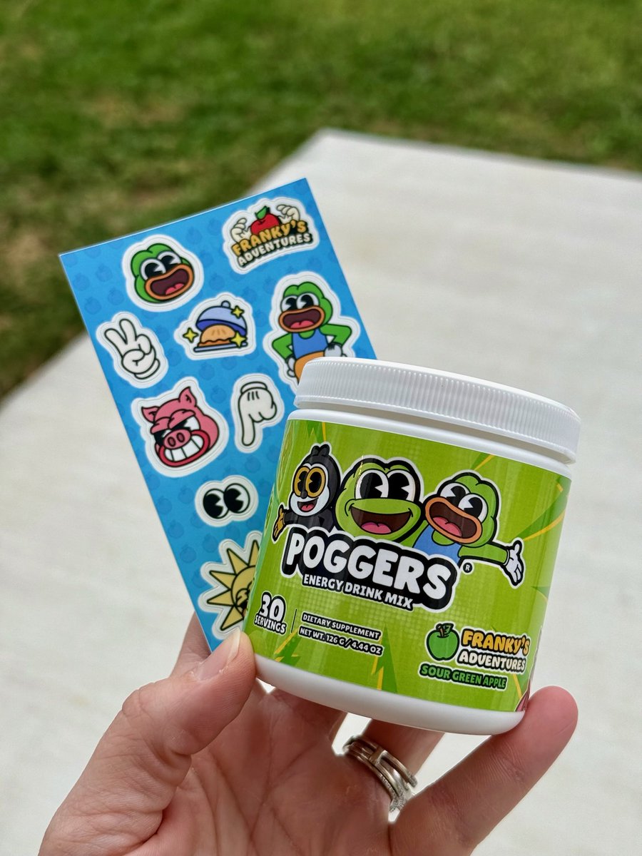 PoggersShop's tweet image. What’s everyone’s thoughts on our latest flavor? 🍏⚡️