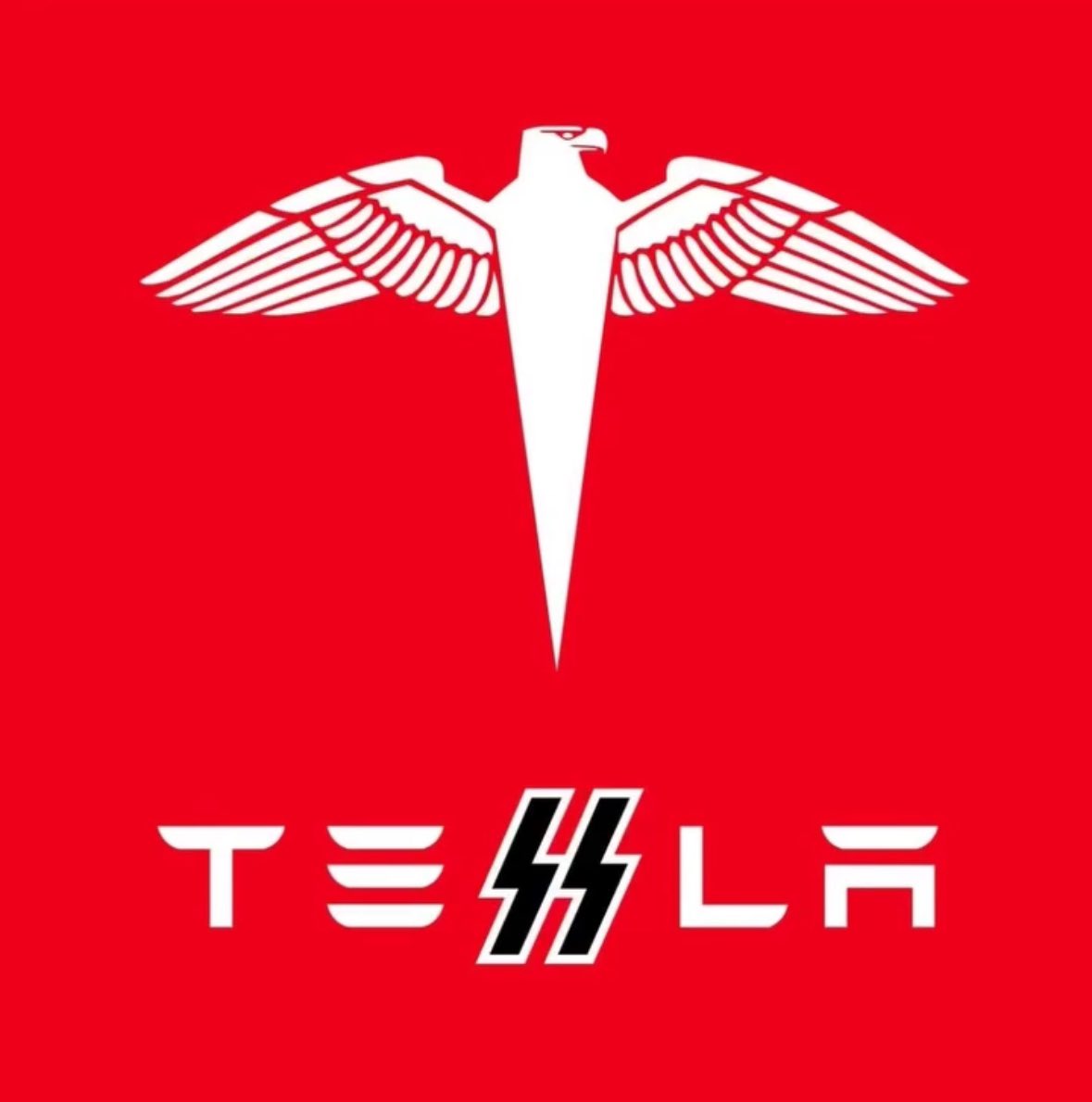 Nouveau logo Tesla. Heil !