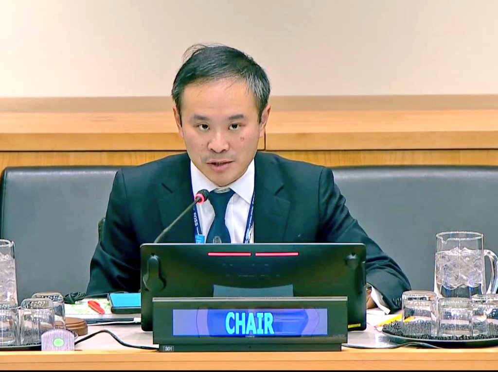 🇸🇬 is honoured to be elected to chair this year’s session of the Special Committee on the UN Charter. Congrats to other bureau members from 🇧🇪🇪🇷🇱🇻🇵🇪, and our thanks to previous chair 🇩🇪. Looking forward to a productive session, which takes place in the year the Charter turns 80.