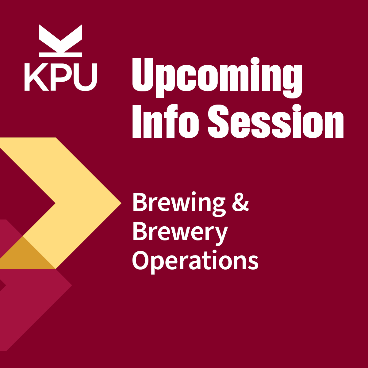 KPU Brewing & Brewery Operations Diploma tweet media