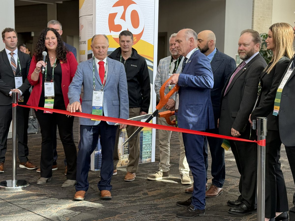 twrlighting's tweet photo. Exciting moments at #NATEUNITE2025! As a founding member of #NATE , TWR Lighting was honored to take part in the ribbon-cutting ceremony, celebrating 30 years of industry excellence. Here’s to continued innovation and safety in the tower industry! #BuiltTexasTough #TWRLighting https://t.co/mXXujOxy4X