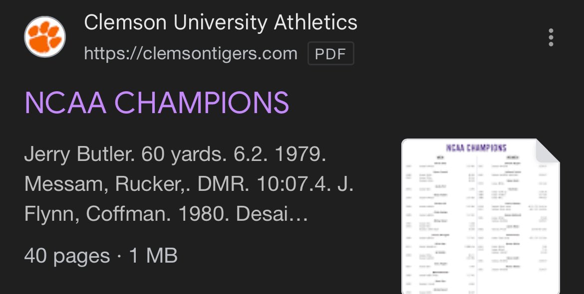 DalstonDavis11's tweet photo. @deptulahasrage is this not it? Jerry butler in 1979 60m 6.2sec https://t.co/ZoCQgzjLIJ