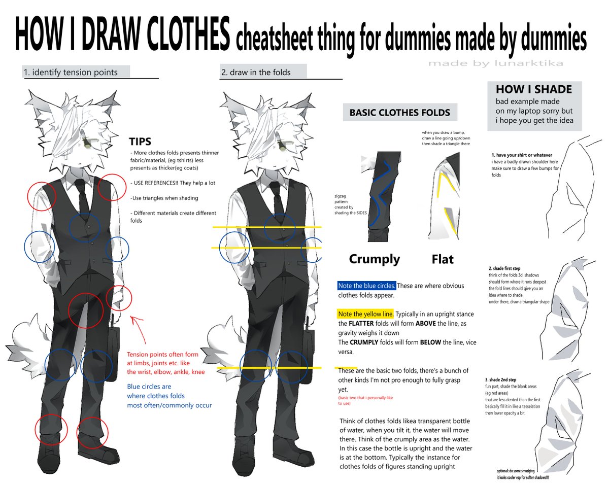 lunarktikalt's tweet image. a few people asked so i compiled a thing
this is how i draw, there are a few mistakes but i hope it helps LOL