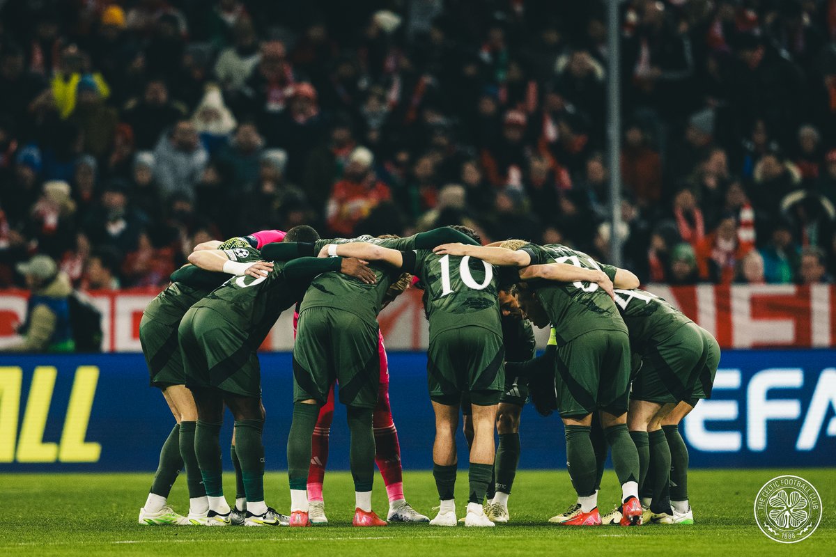 Our #UCL journey comes to an end in Munich.

An immense effort from the players tonight 👏

Thank you for your incredible support every step of the way 💚

#BayernMünchenCeltic | #CelticFC🍀