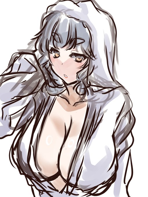 Д◎) おは叢雲 雪降って寒いので湯上り叢雲さん 