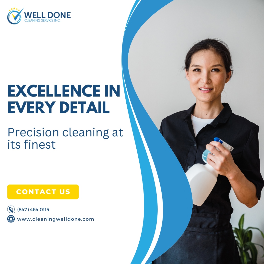 WellDoneCleaned's tweet image. Your home deserves the best care. That’s why our cleaning services focus on every detail to deliver a clean that exceeds expectations. Enjoy a space that feels fresh, organized, and beautifully maintained.

#welldonecleaningservice #cleaning #professionals
