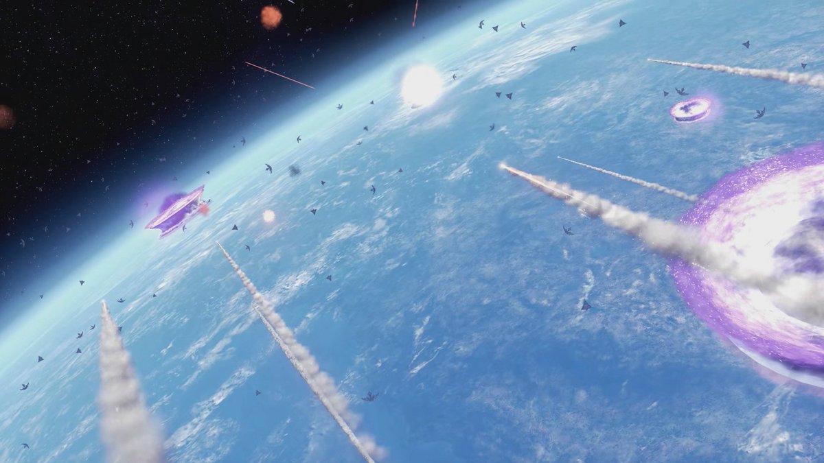 NintendoAmerica's tweet image. A narrow escape...
Embark into an unknown alien world.

Survive the dangers of Mira and work to rebuild humanity in #XenobladeChroniclesX: Definitive Edition on 3/20.