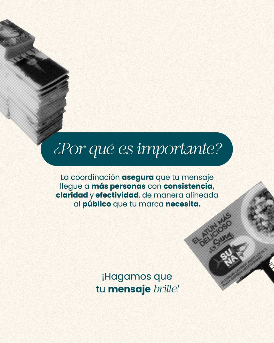 Vibrand_Media's tweet photo. ¿Sabes qué es una coordinación de medios? 🎯

Descubre cómo es qué hacemos llegar tus ideas a tu público objetivo, logrando una presencia coherente y efectiva para tu marca, tanto en pantalla como en redes. 🚀📢 

#VibrandMedia #Marketing #CoordinaciónDeMedios https://t.co/w99vxyCKio