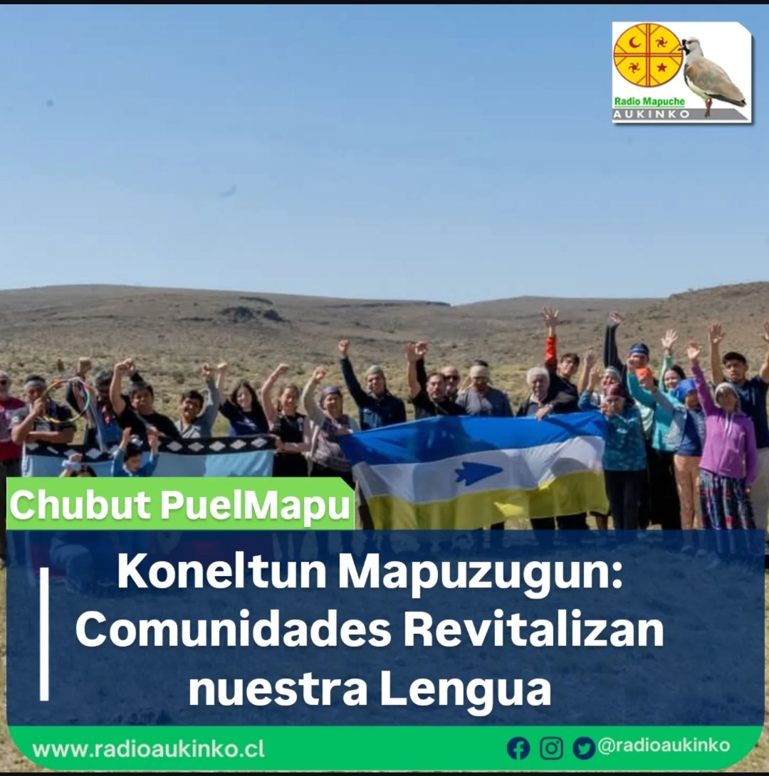 Koneltun mapuzugun mew en Chakay Oeste del territorio Mapuche Tewelche de la provincia de Chubut. Este Koneltun se pudo hacer  gracias a los esfuerzos y gestiones de diferentes personas  y su comunidad, quienes ven en  la revitalización del mapuzugun un elemento fundamental.