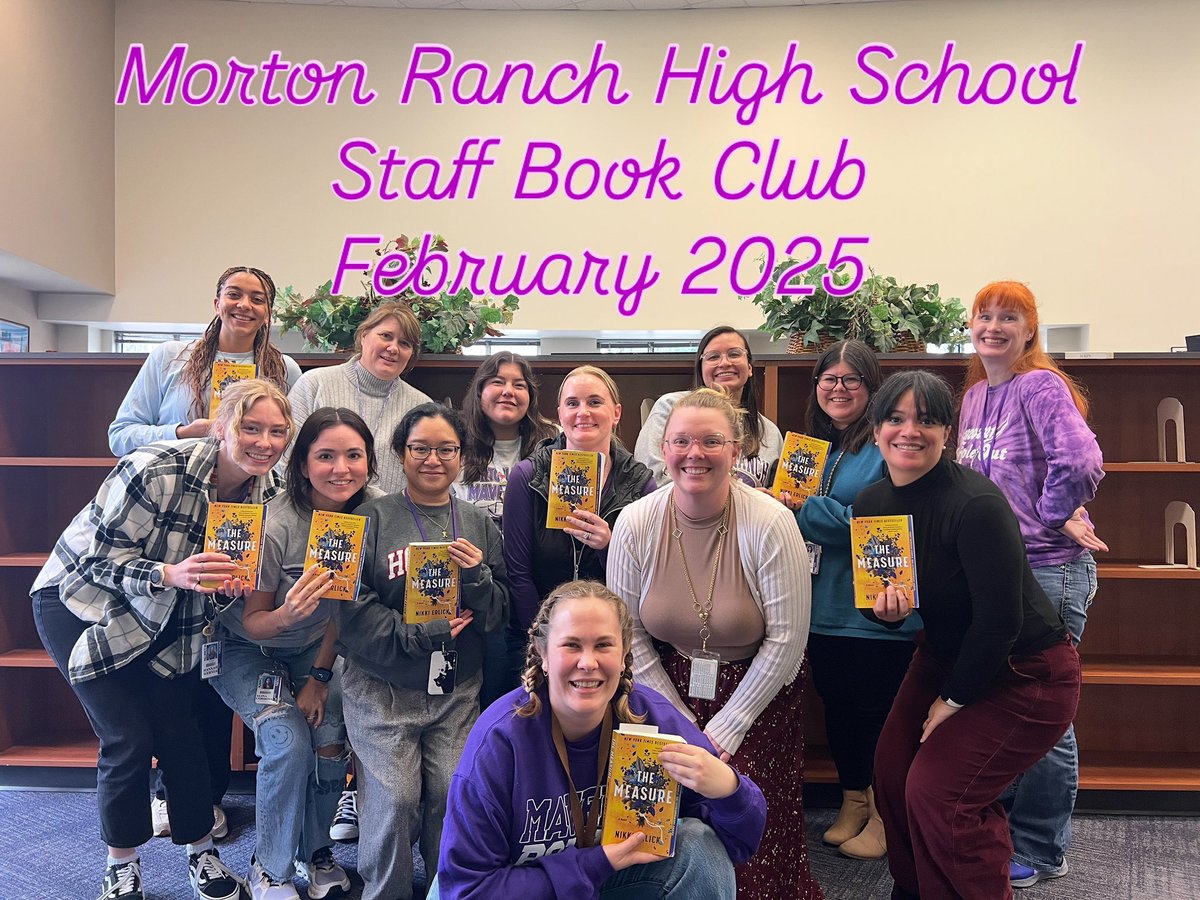 Our first staff book club pick of the year was THE MEASURE by Nikki Erlick, &amp; our afternoon was filled with great discussion over this thought-proking book. We can't wait to see what our next read will be 💜
#ilovemortonranch #katylibraries
