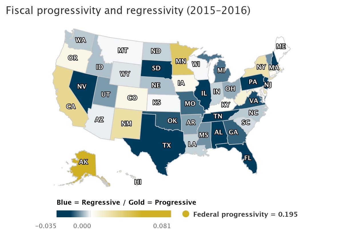 Minneapolis Fed (@minneapolisfed) on Twitter photo States that depend on property & sales taxes typically tax poorer households at higher rates, even after transfers. Opposite goes for states that rely on income taxes. Explore the map & many insights from our recent staff report by <a href="/Jonheathcote/">Jonathan Heathcote</a> and co-authors: States that depend on property & sales taxes typically tax poorer households at higher rates, even after transfers. Opposite goes for states that rely on income taxes. Explore the map & many insights from our recent staff report by <a href="/Jonheathcote/">Jonathan Heathcote</a> and co-authors: