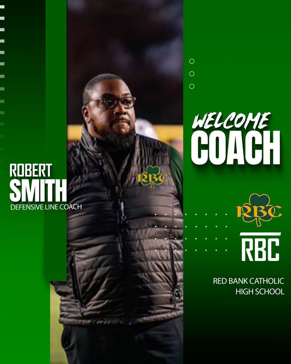 Thank you Irvington High School for this past season and the indelible memories.

I am proud to announce that I have joined the coaching staff at Red Bank Catholic, as the Defensive Line Coach. Thank you Coach Mike Lange @coachlangerbc for the opportunity. #Caseys