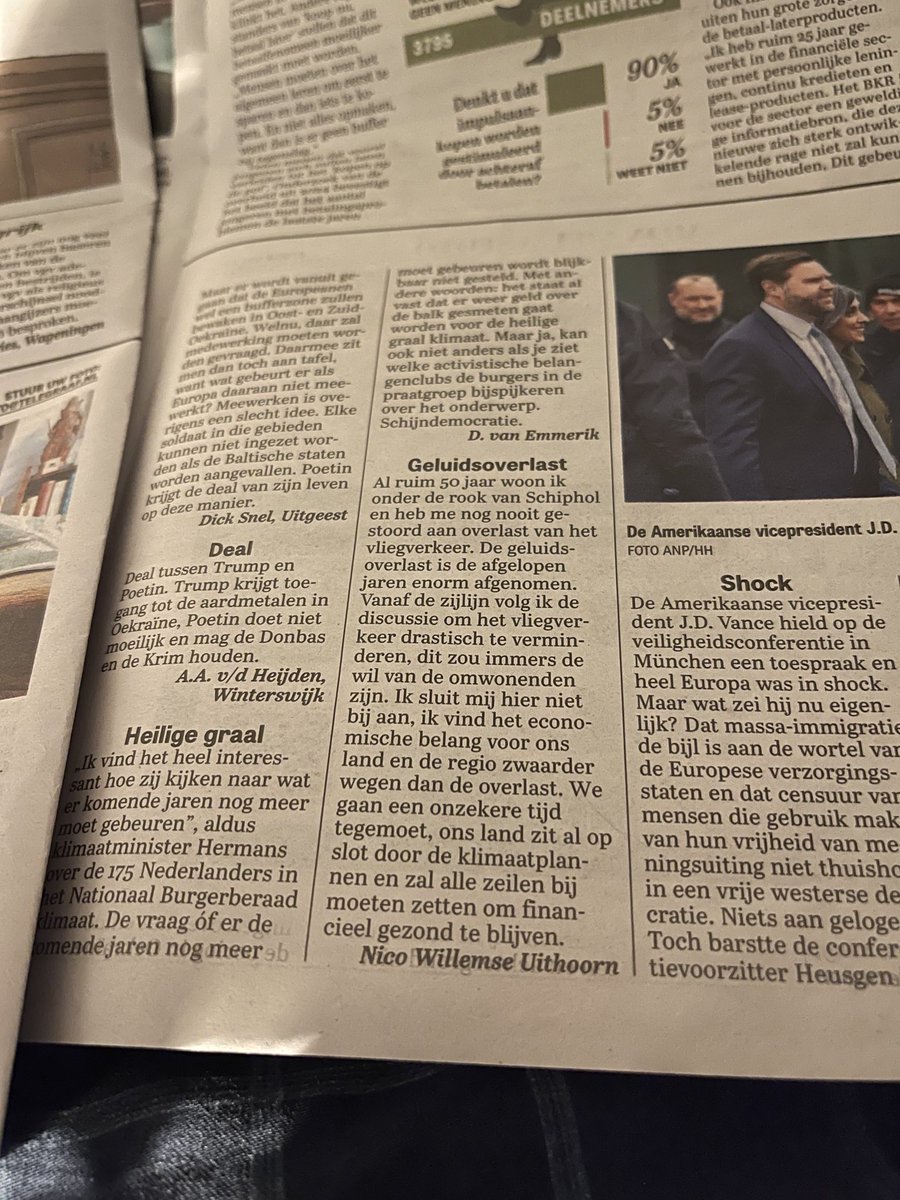 Vandaag in de Telegraaf. Bericht van echte ervaringsdeskundige. ⁦<a href="/HoogoverWezep/">HoogoverWezep (@hoogoverwezep.bsky.social)</a>⁩