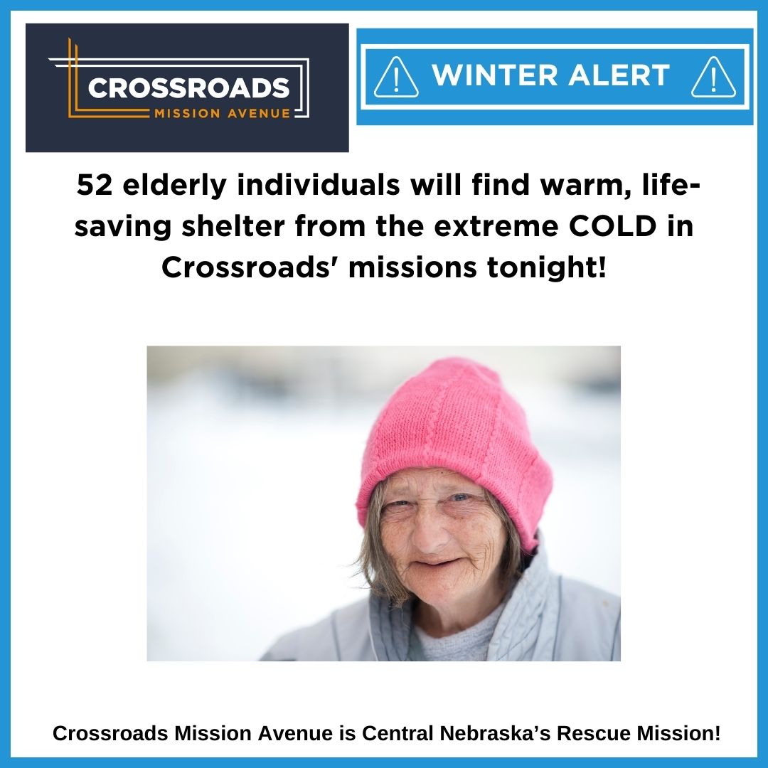 Xroadsshelter's tweet image. Give now to help Crossroads Mission Avenue provide critical services in Central Nebraska: secure.qgiv.com/for/gaf2e5/ Crossroads can help. crossroadsmission.com #CrossroadsMissionAvenue #CrossroadsCanHelp #coldweatheralert❄️🥶 #coldnights❄️ #HelpingtheHomeless #unshelteredneighbors