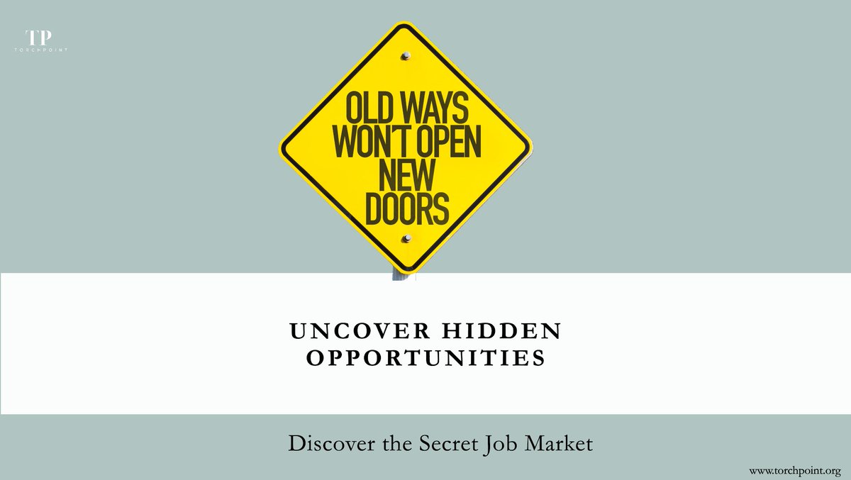 Many job seekers spend hours scrolling through job boards, sending out applications, and waiting for responses. However, what if I told you that many great job opportunities are never publicly posted?

Learn more in this article: bit.ly/3QnguSs