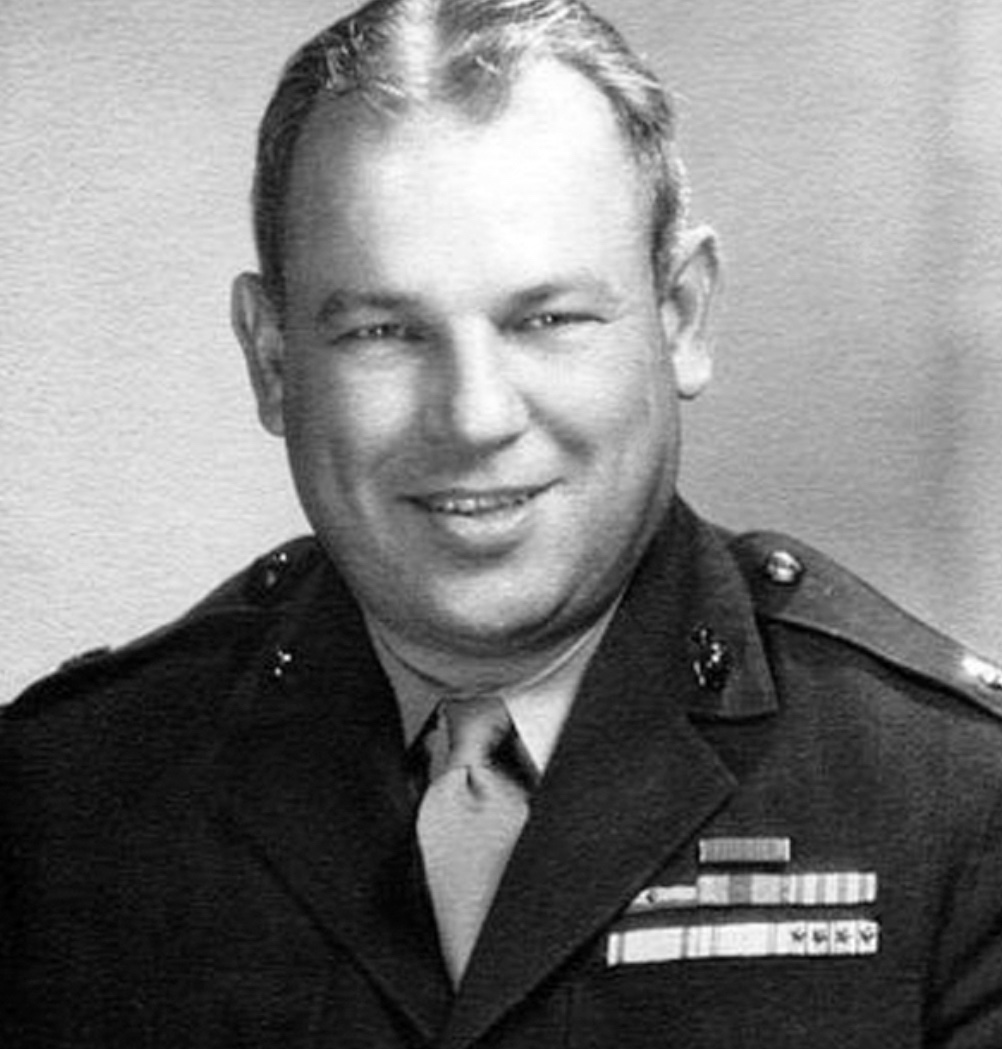 80 years ago today, the CO of the 2nd Battalion of the 28th Marines, Lt. Colonel Chandler Johnson was KIA on Iwo Jima. 🪦

Out of Chandler Johnson’s 2nd Battalion, which numbered 1,688 men at its peak, only 177 walked off the island of Iwo Jima unscathed. 🪖