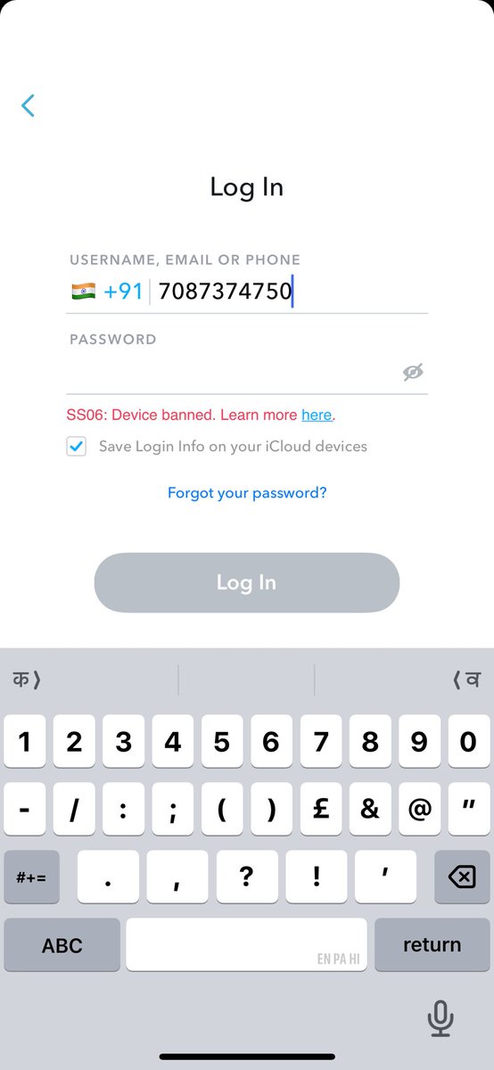 Dvirk169Virk's tweet photo. @SnapchatSupport, my account phone snapchat has been banned. What can I do? I want my account back! #SnapchatHelp"

#davindervirk269 https://t.co/WczZAocVXW