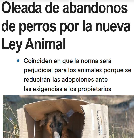 CCivicaCatalana's tweet photo. -Hicieron una ley de vivienda y nunca han subido tanto los alquileres.

-Hicieron una ley para proteger a las mujeres y nunca ha habido tantas violaciones.

-Hicieron una ley para proteger a los animales y nunca ha habido tantos abandonos.

Disfruta lo votado. https://t.co/vYIjNj327g