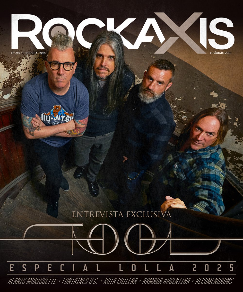 rockaxisoficial's tweet photo. ¡Ya está aquí la nueva edición de #Rockaxis260! ✨👏

En esta nueva entrega celebramos la doble visita de @Tool a Chile con una doble portada y una entrevista exclusiva 🎤. También destacamos nuestro especial del @lollapaloozacl 2025 🤩 con presencias imperdibles de Alanis Morissette, Fontaines D.C., la Revolución Femenina en el evento, 🇨🇱 artistas chilenos destacados, la armada argentina 🇦🇷 y la ruta por las tres jornadas 🙌.

No te pierdas la revista #Rockaxis260 aquí! 👉 https://t.co/M6NvxDZ15w

Portada: @medu1a 

#Tool