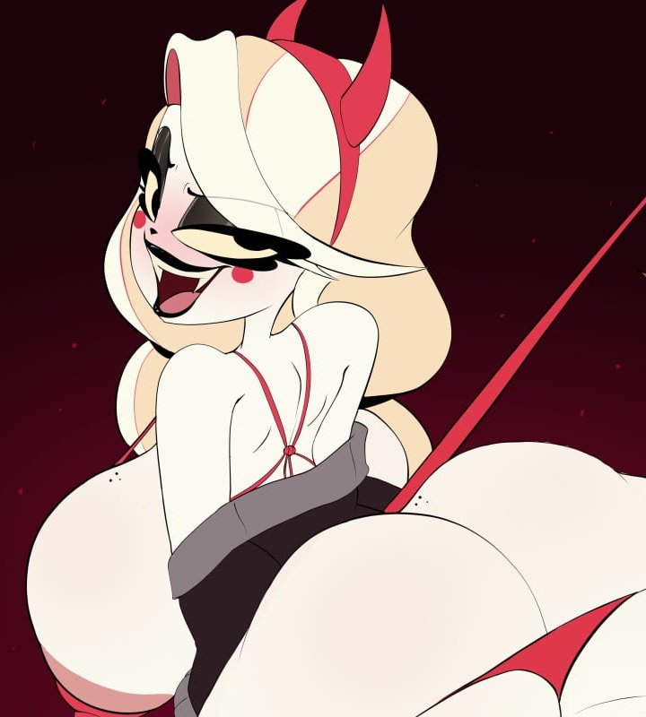 Even Charlie likes some little bondage play sometimes . . . Just be careful, her teeth are sharp
.
.
.
〝Come on!, you can pull harder than that dear. Or are you a wimp hm?~〞
.
[She likes to dirty talk a little, don't mind it]