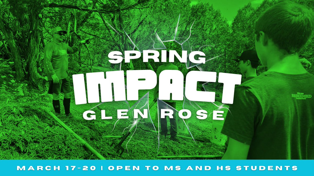 friscobible's tweet photo. ๐ Why serve at Riverbend?
๐ฟ Prepare for a summer of ministry
๐ช Hands-on service & faith growth
๐ Unforgettable experience!
๐
March 17-20 โ Sign up now! โฌ
๐ https://t.co/TViv1pA8Mz
#SpringImpact #FBCYouth #MakeADifference https://t.co/sIEoLY6DgC