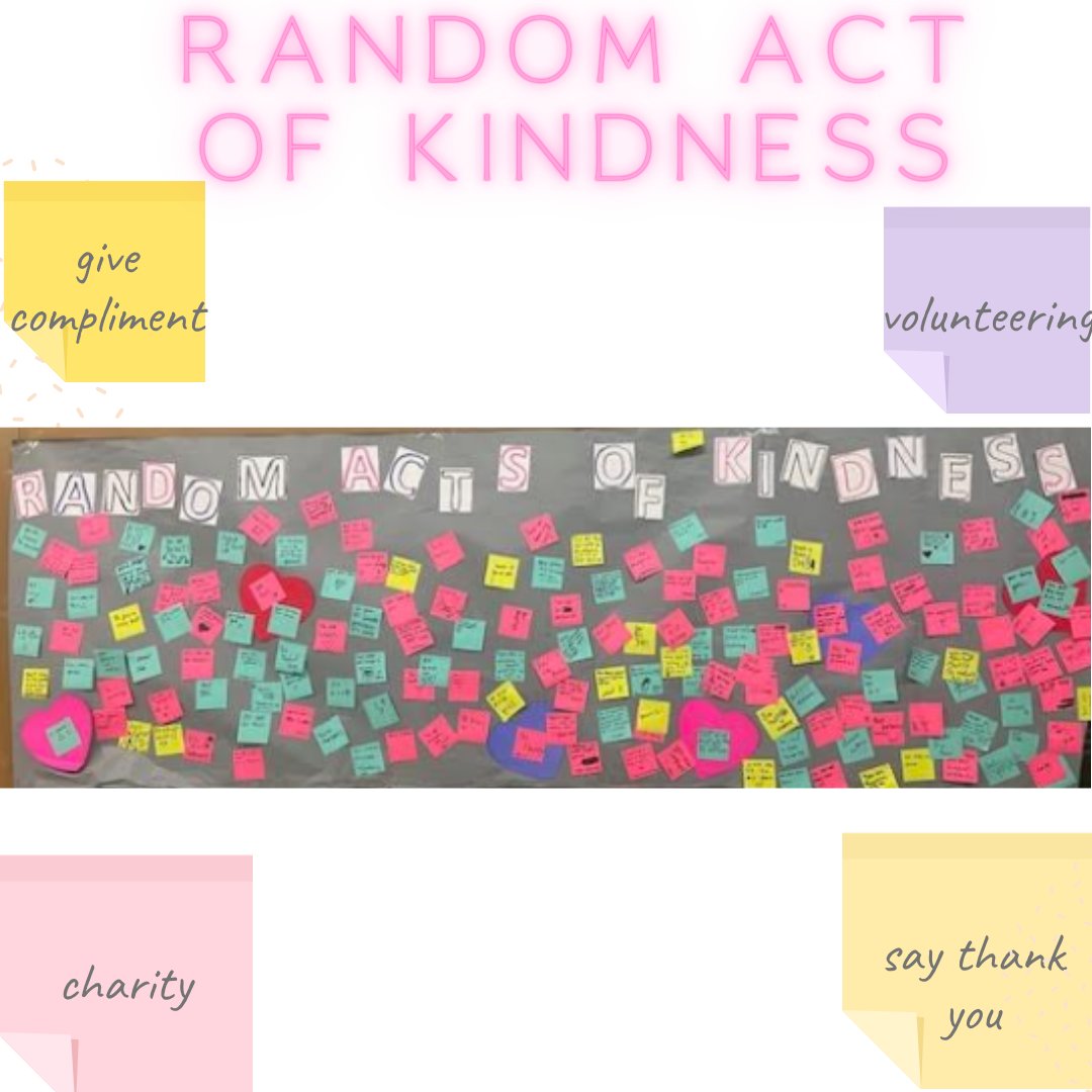 One Kind word can change someones whole day!  Today students wrote kind words to friends and others to make someone's day brighter.    #RAK # Kindess matters   @ NISDRoss