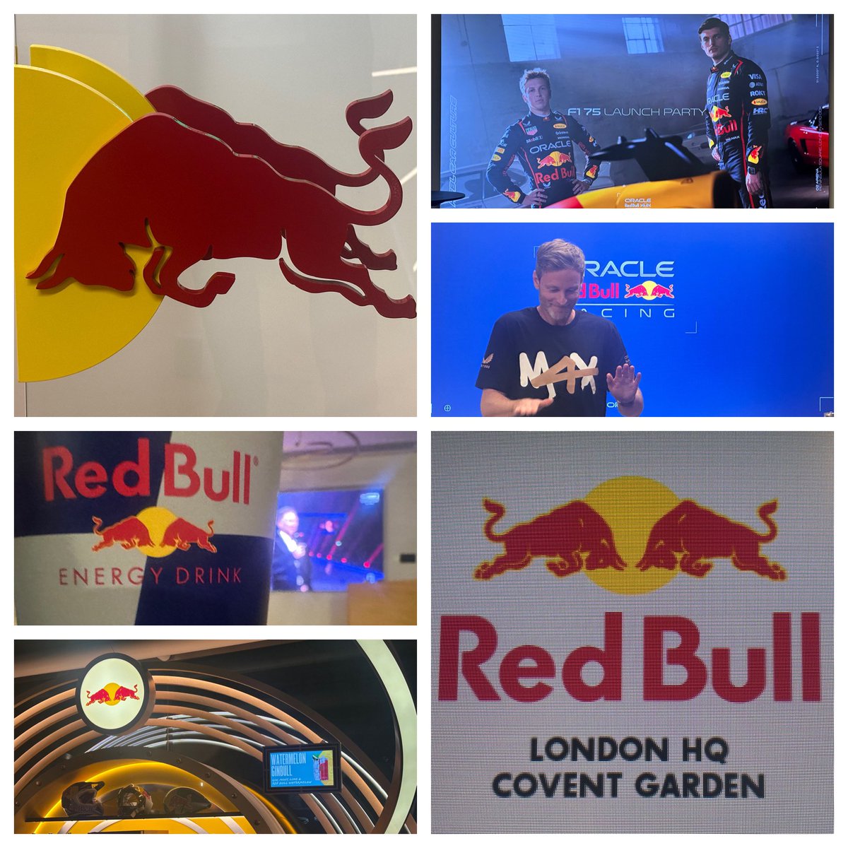 Result: When your son is one of the lucky 45 winners from the 35,000 people who entered the prize draw to watch the <a href="/redbullracing/">Oracle Red Bull Racing</a> launch at the <a href="/RedBullUK/">Red Bull UK</a> Headquarters in London and he asks if you’ll go with him…. 🏎️🏁😁👏🏻