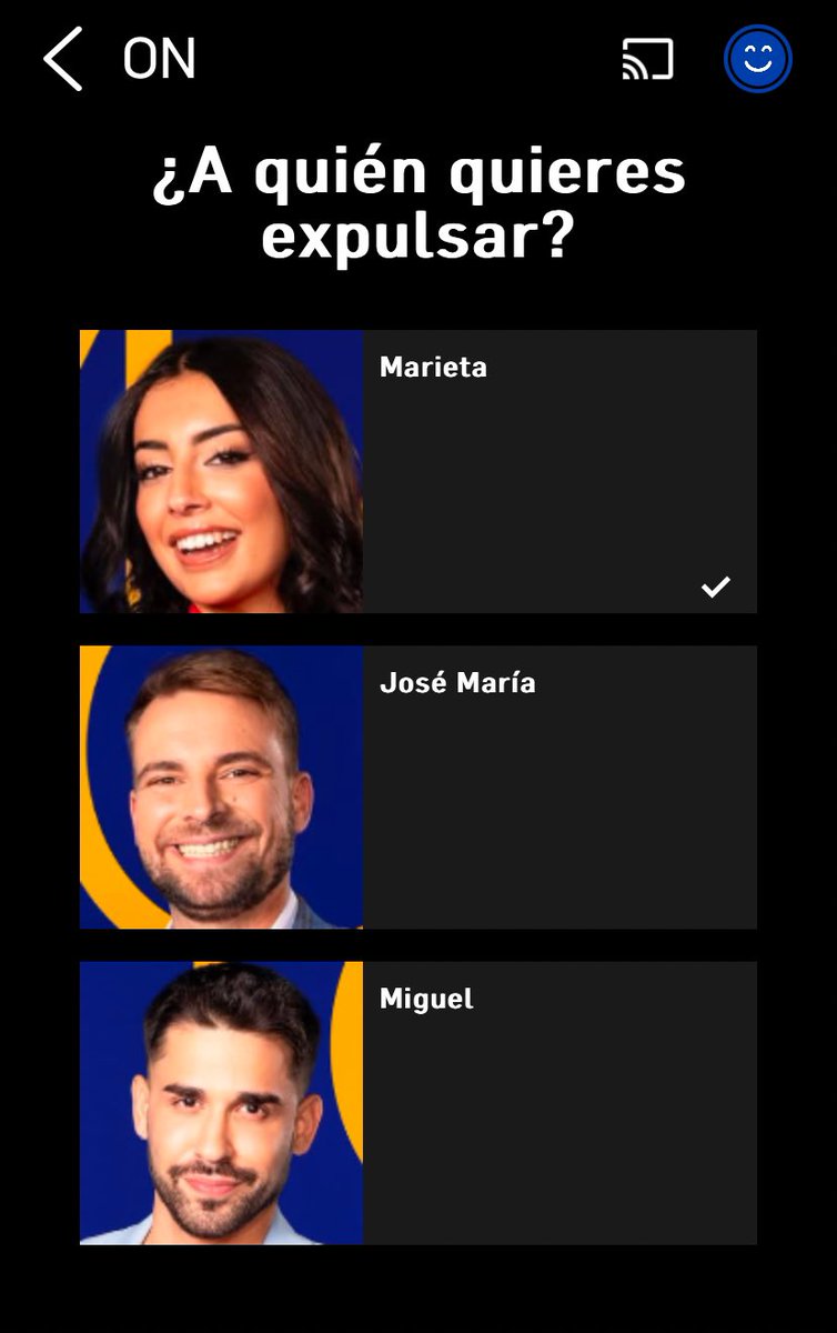 Adriyuyu's tweet photo. Aunque yo sigo confiando en que la expulsada va a ser Marieta y Miguel se queda 🙏🏻

En la encuesta de @eltelevisero los porcentajes (aunque estén sin actualizar y salga aún Sergio) son muy parecidos a los actuales y hay casi 50.000 votos. 

#GHLímite7 
#ExpulsionMarieta https://t.co/iKq0tKfXgW