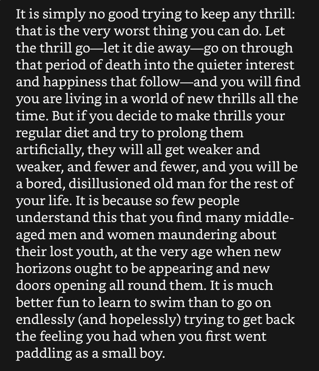 I try to keep this in mind. 

(CS Lewis, Mere Christianity)