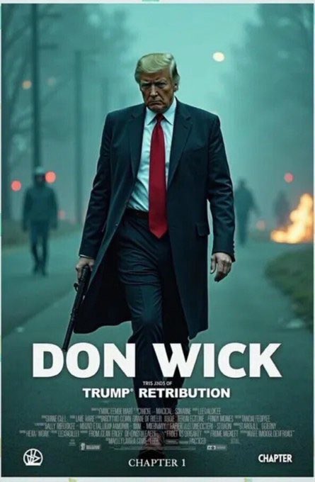 AlexisRenee442's tweet image. Trump is governing like he has been shot, indicted, investigated, impeached, hunted, marked and has NO Fucks left to give.
He is our John Wick! Keep kicking their ass!