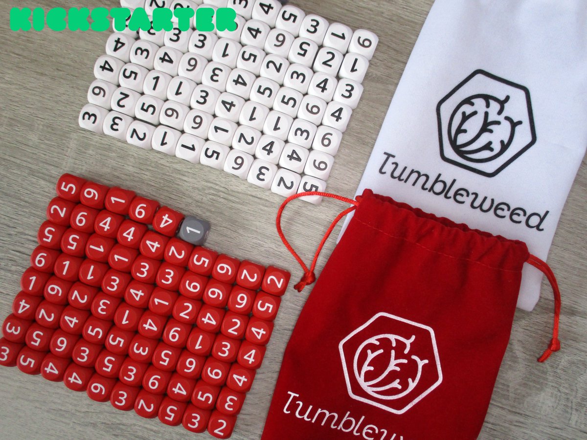 Kanare_Abstract's tweet photo. Tumbleweed includes 152 wooden dice! Only the wooden edition comes with special drawstring bags.
https://t.co/Vj6Kv37KQY 

#boardgames #tabletopgames #kickstarter #tumbleweed #kanare_abstract https://t.co/Z5oM8ZTayx