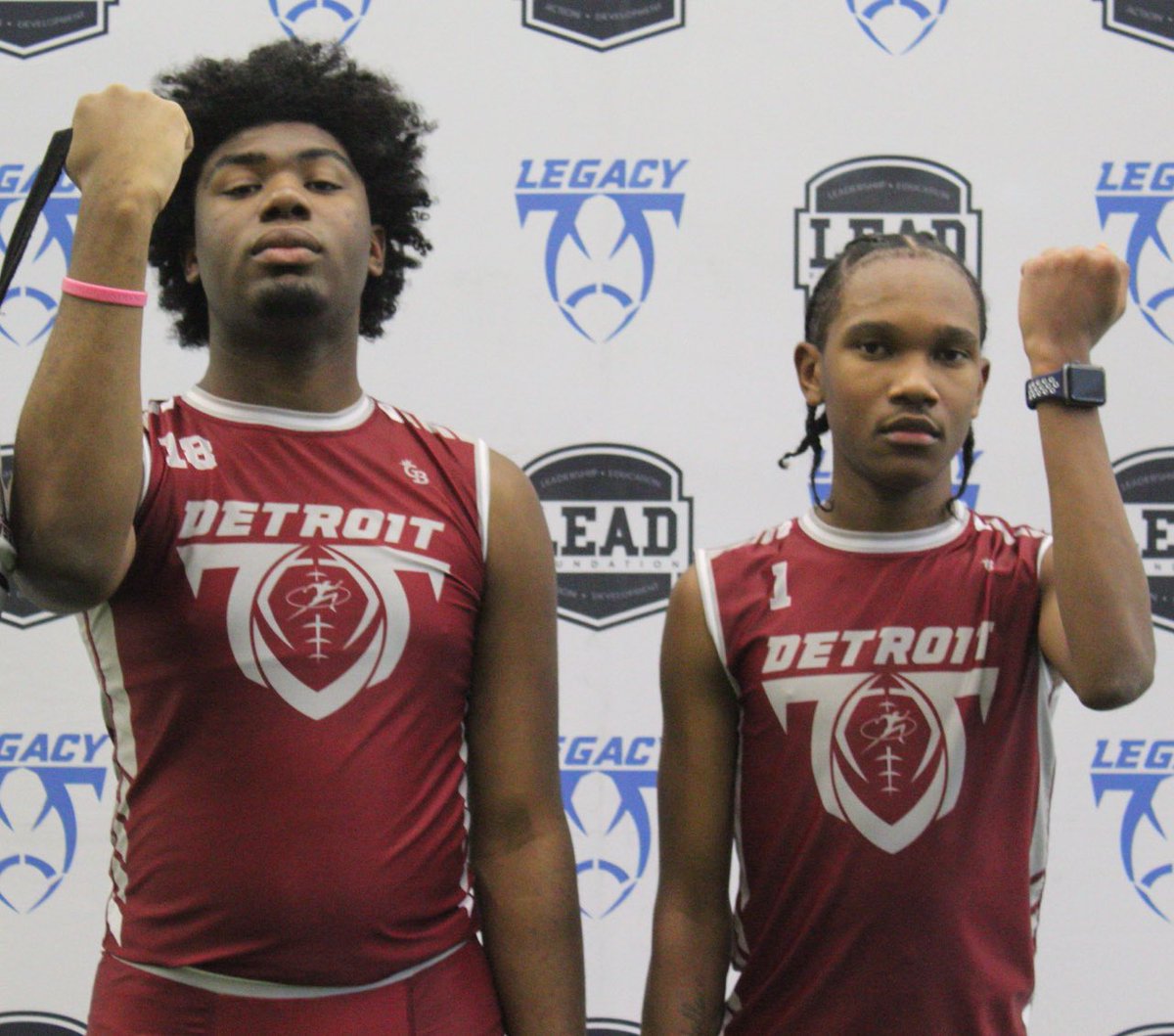 Legacy Football Organization (@legacymi_fball) on Twitter photo ⭐️Legacy Statewide 7on7 HS League Week 3 MVPs⭐️
Detroit Burgundy
Offense: Deandre Baker - WR - Redford Union - 2026
Defense: Trent Nash - LB - Wayne Memorial - 2026
<a href="/Legacy_Recruit/">Legacy Recruiting</a> <a href="/gamebreakerhg/">GameBreaker</a> <a href="/TheD_Zone/">The D Zone</a> <a href="/LegacyDetroitMI/">Legacy Detroit</a>
#legacy #jointhemovement #7on7 ⭐️Legacy Statewide 7on7 HS League Week 3 MVPs⭐️
Detroit Burgundy
Offense: Deandre Baker - WR - Redford Union - 2026
Defense: Trent Nash - LB - Wayne Memorial - 2026
<a href="/Legacy_Recruit/">Legacy Recruiting</a> <a href="/gamebreakerhg/">GameBreaker</a> <a href="/TheD_Zone/">The D Zone</a> <a href="/LegacyDetroitMI/">Legacy Detroit</a>
#legacy #jointhemovement #7on7