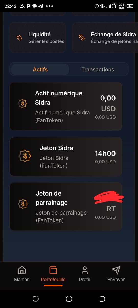 ApetyG's tweet photo. @sidrachain Bonsoir @sidrachain cela fait maintenant plus d'une semaine que mes soldes n'apparaissent pas dans mon application j'ai tout essayé mais rien https://t.co/0OCw7BqsXm