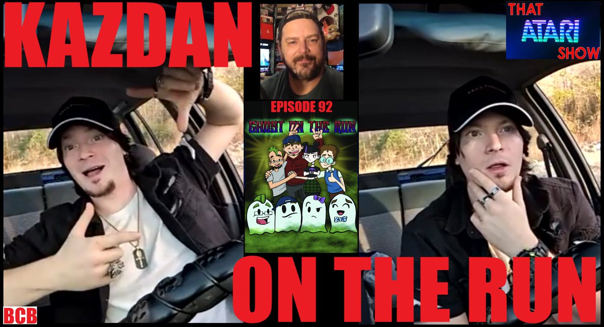 ballistikcoffee's tweet photo. TONITE on #ThatAtariShow, it's #Kazdan on the Run! Kaz w/ #KRAZProductions joins us 2 discuss #GhostontheRun &amp; #CyberRun, 2 cool #games! One is coming soon 2 @TheAtari_VCS &amp; the other is currently on @playdate! Join us! #Gaming #Atari 7p MDT! NEW LINK: https://t.co/5fWpw6qEZQ https://t.co/KbS2y1notT