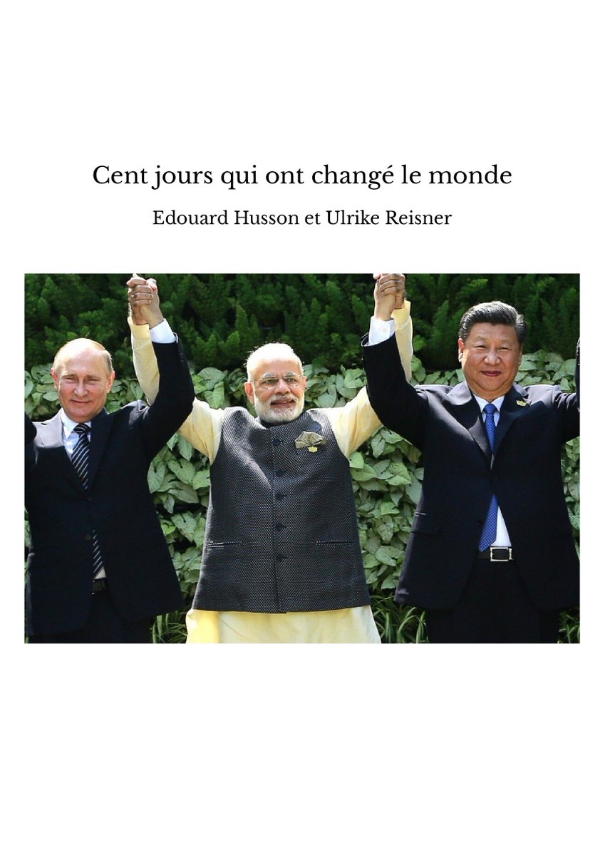 edouardhusson's tweet photo. Mon nouveau livre, co-écrit avec Ulrike Reisner, sur les Cent Jours qui ont précédé l'élection de Donald Trump. L'élite occidentale globaliste a essayé une dernière fois, entre août et novembre 2024, de maintenir son emprise sur la planète, en particulier en intensifiant les guerres d'Ukraine et de Gaza. L'Occident impérial a perdu. La construction du monde multipolaire a commencé.  Nous vous racontons les coulisses de ces trois mois dramatiques, où le monde a plusieurs fois frôlé la catastrophe à cause des luttes de clans dans l'entourage d'un Joseph Biden devenu incapable de gouverner. 
Notre livre existe en version française et en version allemande. Vous pouvez le commander sur les plateformes TheBookEdition (version française), Epubli (version allemande); et bien sûr, sur les grandes plateformes de vente de livres (Amazon, Fnac, Rakuten etc...). Vous pouvez aussi en commander une version PDF sur le site https://t.co/6z8klDUCXe 
@UlrikeReisner @CStrateges