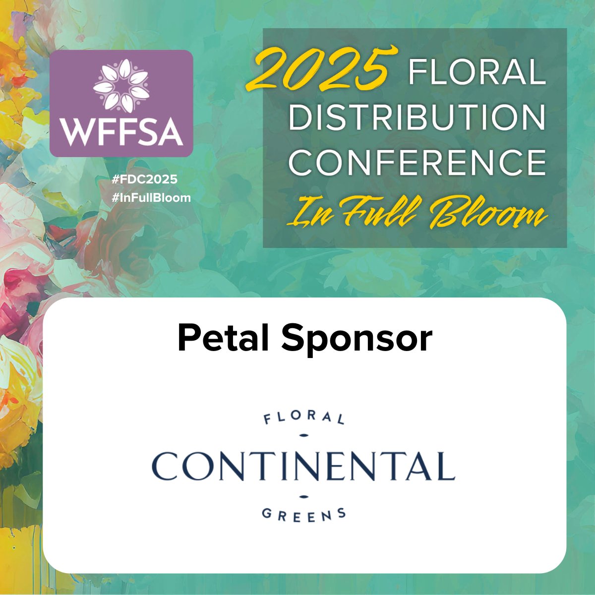 Thank you to Continental Floral Greens for being a "Petal"-level sponsor of #FDC2025 in Miami, March 2-5 💐

Visit their website: bit.ly/4jXDLYR

Join us in Miami: bit.ly/4eApAoJ

#InFullBloom #Flowers