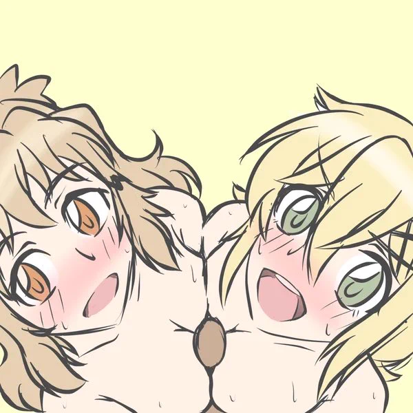 いま描いてるやつ実は昔描いた絵の構図に寄せて描いてます。←2020/9→2025/2 