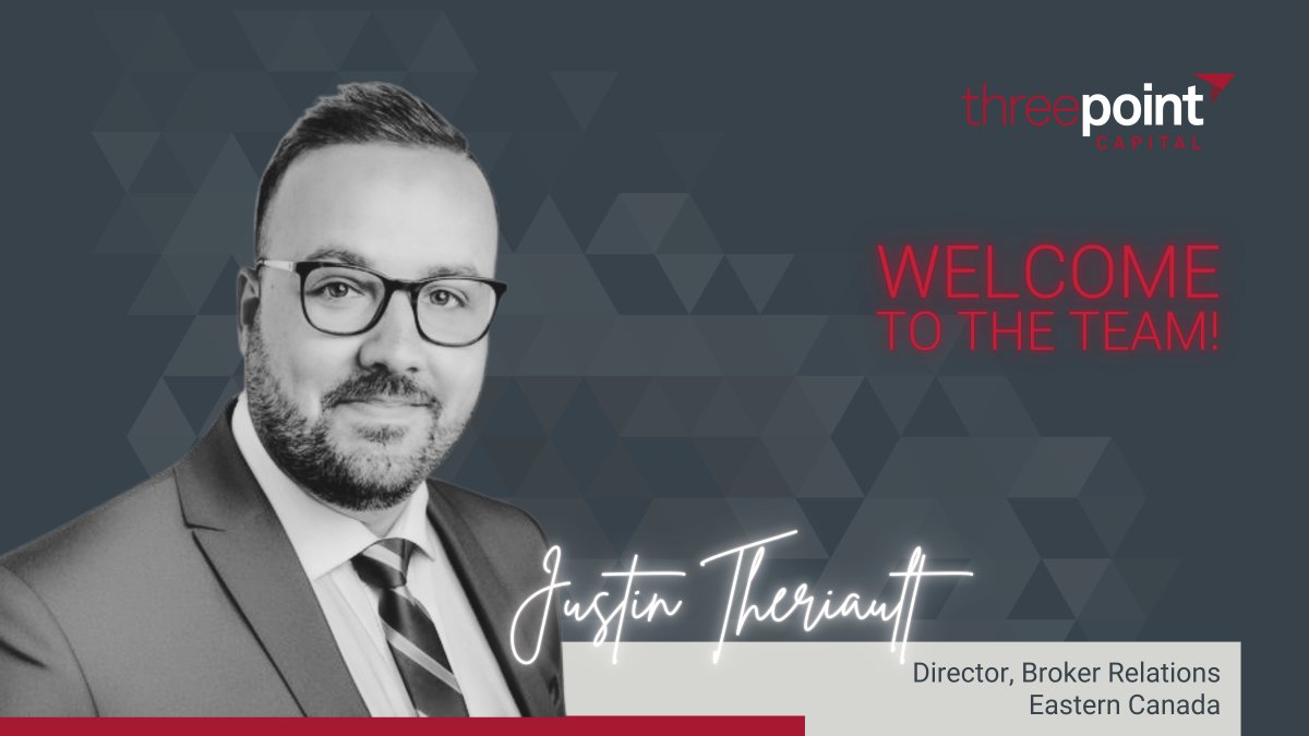 TeamThreePoint's tweet image. 📣 Today we get to officially introduce the newest member of our team, Justin Theriault. We are thrilled Justin is joining us as our new Director of Broker Relations for Eastern Canada.  Welcome to #ThreePoint family Justin! 🎉👏 

 #InvestLendGROW #uDrive #TeamTuesday